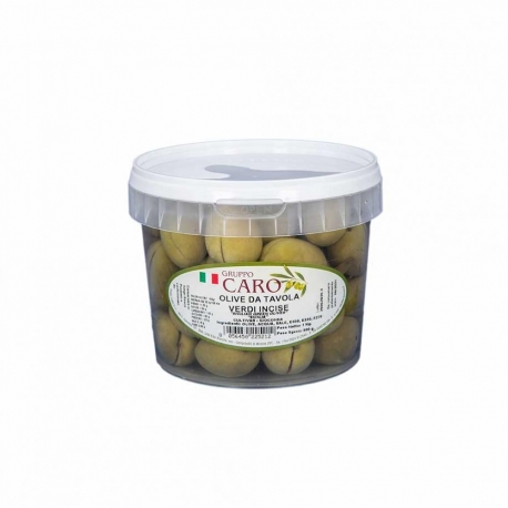 image 5 of Incised Green olives Gioconda in brine