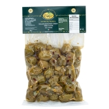 Sicilian Seasoned Gioconda Green Table Olives
