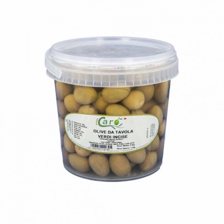 image Incised Green olives Gioconda in brine