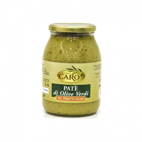 image 1 of Green olives pate'