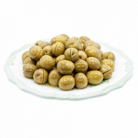 image 1 of Incised Green olives Nocellara in brine